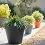 EDA - Pot de fleur Rond Toscane Ø 60 cm - 76 L - Orange Terre Battue - Intérieur/Extérieur