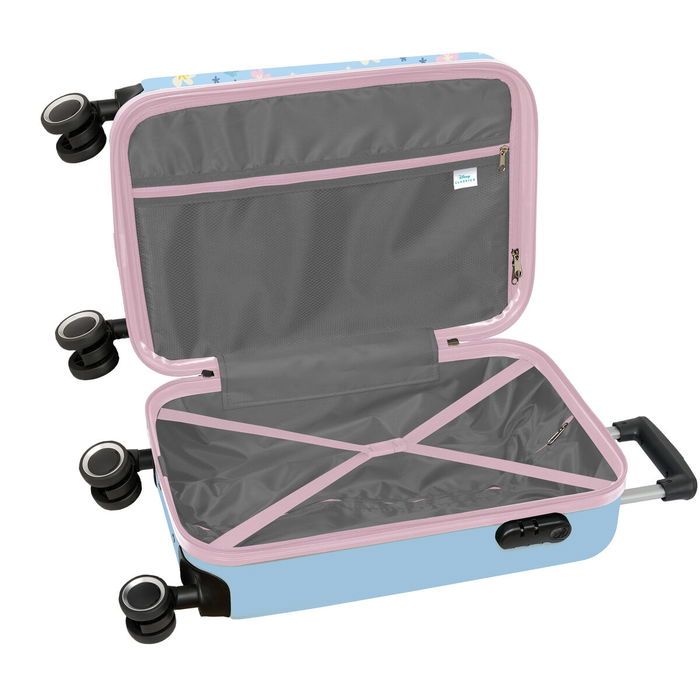 Trolley de Cabine Stitch HAPPY Celeste 20'' 20 L 34,5 x 55 x 20 cm Trolley de Cabine Stitch HAPPY Celeste 20'' 20 L 34,5 x 55 x 20 cm