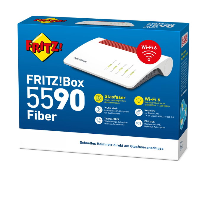 Fritz! Router 5590 Fiber Blanc