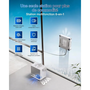 Ecovacs Winbot W2S Omni - Robot nettoyeur de vitres autonome, blanc gris, Réf. WG893-12