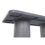 Home ESPRIT Table de Salle à Manger Gris Béton 200 x 100 x 74 cm