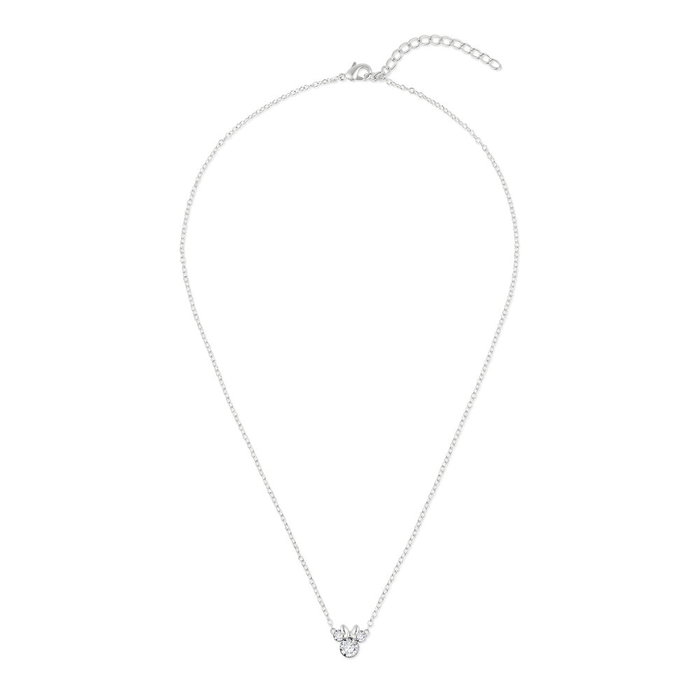 Pandora Set de bijoux Minnie Disney collier et boucles d'oreilles en plaqué argent avec cristaux - 301889 Pandora Set de bijoux Minnie Disney collier et boucles d'oreilles en plaqué argent avec cristaux - 301889