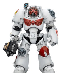 Joy Toy (CN) Warhammer 40,000 White Scars Terminator 2 avec Power Fist et Storm Bolter, 14 cm