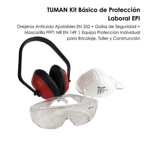 Tuman Kit Básico Protección Riesgos Mínimos Tuman Kit Básico Protección Riesgos Mínimos