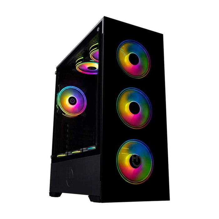 Hiditec CHA010038 Boîtier PC Gaming ATX Z20 Aura ARGB avec USB-C, panneaux en verre trempé, RGB Hiditec CHA010038 Boîtier PC Gaming ATX Z20 Aura ARGB avec USB-C, panneaux en verre trempé, RGB