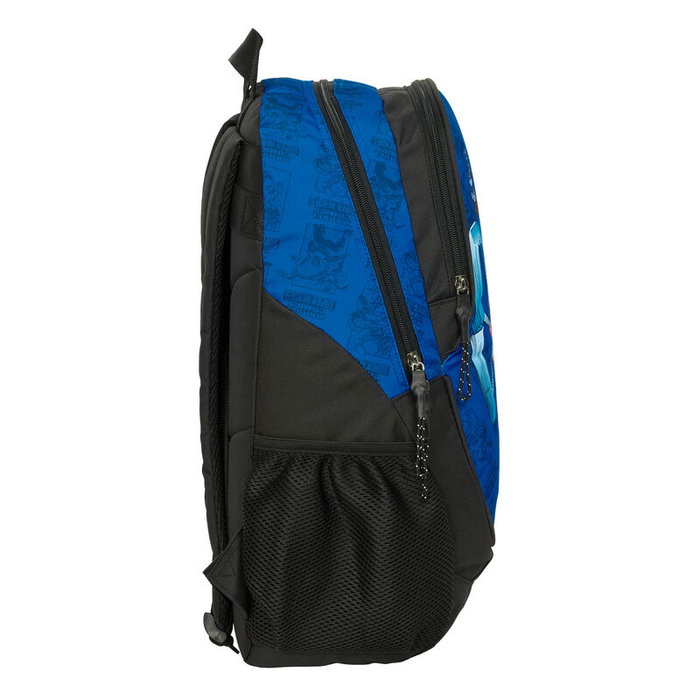 SAFTA Sac à dos Avengers Marvel 44 cm, adaptable au chariot, avec compartiments, poches latérales pour bouteilles et dos ergonomique SAFTA Sac à dos Avengers Marvel 44 cm, adaptable au chariot, avec compartiments, poches latérales pour bouteilles et dos ergonomique