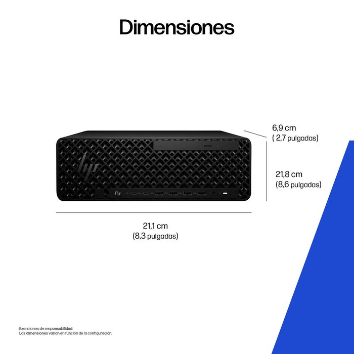 PC de bureau HP D4CU3ET#ABE 48 GB Ultra 7-265