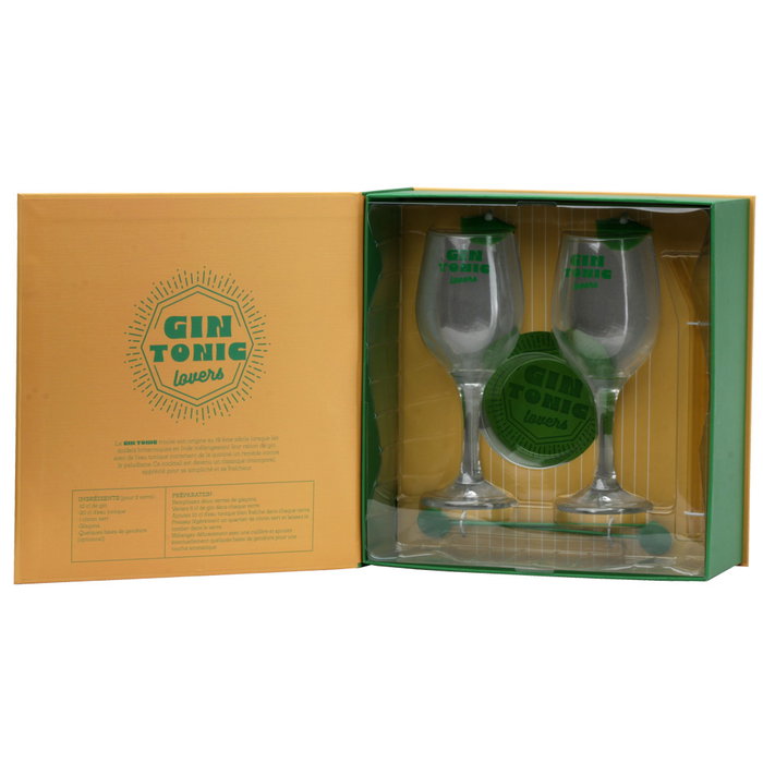 Cook Concept Coffret Gin Tonic Dolce Vita 10 pièces Cook Concept Coffret Gin Tonic Dolce Vita 10 pièces