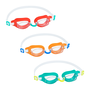 Bestway 21049 Lunettes de Natation Junior Silicone Corne Antibuée +7 Ans Piscine Plage
