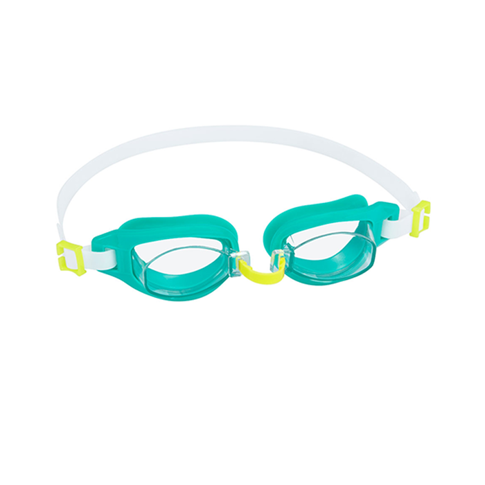 Bestway 21049 Lunettes de Natation Junior Silicone Corne Antibuée +7 Ans Piscine Plage