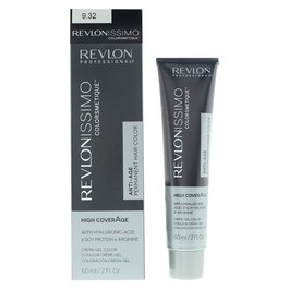 Revlon Revlonissimo Colorsmetique Teinture permanente pour cheveux - 9.32 Very Light Golden Pearl Blonde - Nourrissante - 60 ml