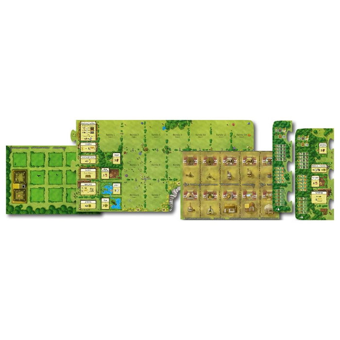 Asmodee Jeu de Société Agricola Édition Révisée - Stratégie et Gestion de Ferme - À partir de 12 ans - 1 à 4 joueurs