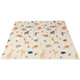 Nuby Tapis d'éveil Réversible Safari - 200x150 cm - Tapis de jeu bébé en mousse douce, pliable, facile à nettoyer