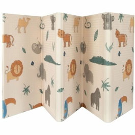 Nuby Tapis d'Éveil Réversible Safari 200 x 150 x 1 cm
