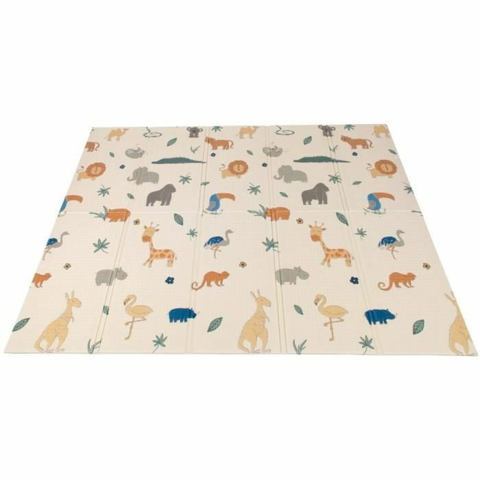 Nuby Tapis d'Éveil Réversible Safari 200 x 150 x 1 cm Nuby Tapis d'Éveil Réversible Safari 200 x 150 x 1 cm
