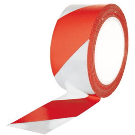 DUVER Ruban adhésif de marquage au sol bleu/rouge 48mm x 25m