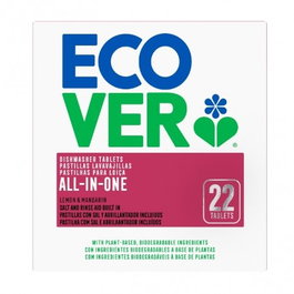 ECOVER All-In-One Pastilles Lave-Vaisselle Eco 22 tablettes