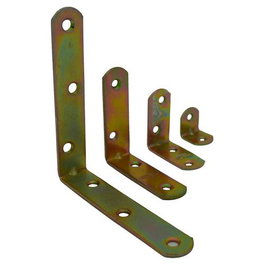 Future Équerre de renfort 20x20 mm bicromatée (Lot de 4)