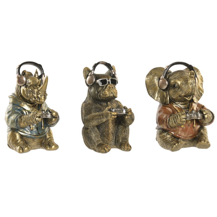 Home ESPRIT Figurine Décorative Multicouleur Loft (3 Unités) Home ESPRIT Figurine Décorative Multicouleur Loft (3 Unités)