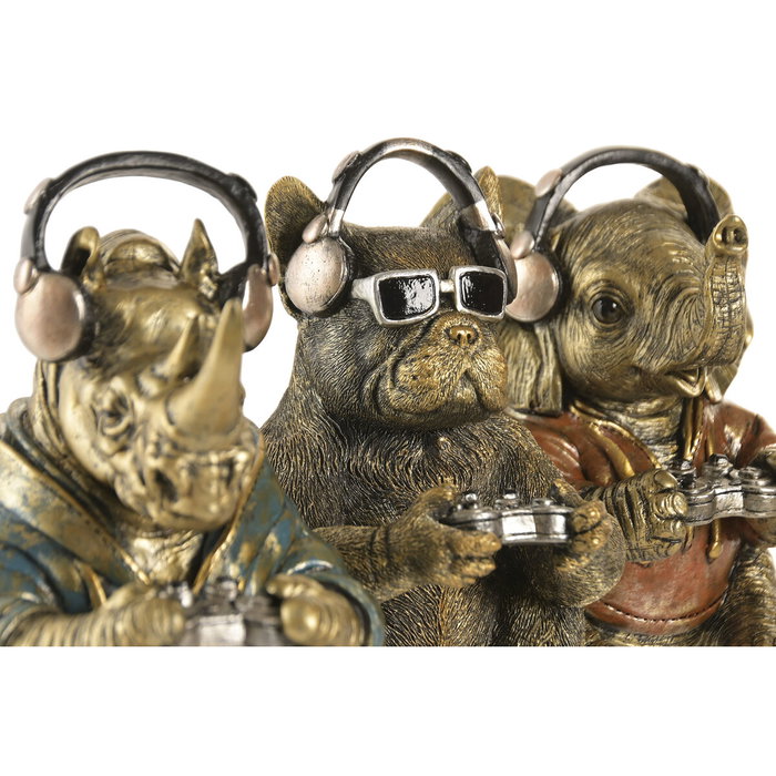 Home ESPRIT Figurine Décorative Multicouleur Loft (3 Unités) Home ESPRIT Figurine Décorative Multicouleur Loft (3 Unités)