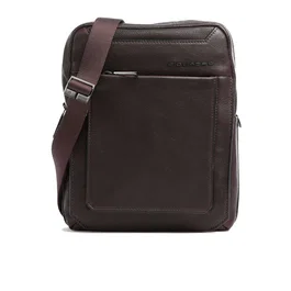 Piquadro Tallin Petit Sac bandoulière en cuir Marron CA1816W108