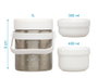KioKids Thermos Blanc (300ml+400ml)
