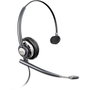 Poly EncorePro HW710 Casque Monoauriculaire Noir / Argent avec Étui