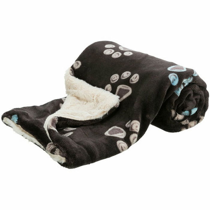 Couverture pour animaux de compagnie Trixie Jimmy Beige Taupe Polyester 100 × 70 CM