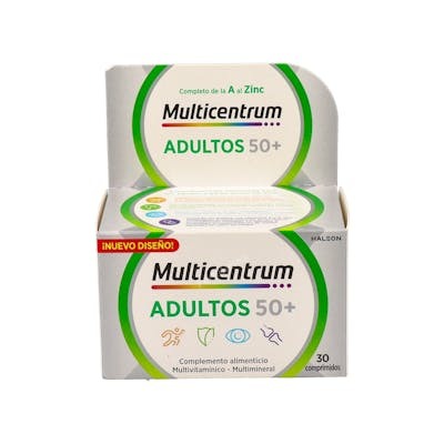 MULTICENTRUM SELECT 50+ 30 comprimés MULTICENTRUM SELECT 50+ 30 comprimés