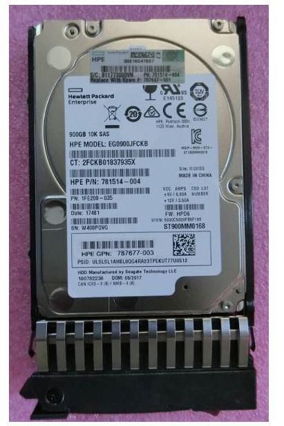 Hewlett Packard Enterprise (HPE) MSA 900Go SAS 12G 10K tr/min 2,5" (SFF) Double port - Disque dur entreprise avec garantie 3 ans Hewlett Packard Enterprise (HPE) MSA 900Go SAS 12G 10K tr/min 2,5" (SFF) Double port - Disque dur entreprise avec garantie 3 ans