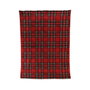 Home Textiles Couverture en flanelle Rouge Carreaux Ecossais 150 x 200 cm