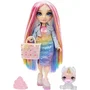 Rainbow High Poupée Mannequin Amaya Raine 28 cm avec Kit de Slime et Animal de Compagnie Licorne Pailletée