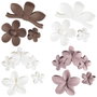 Cosmetic Club Jeu de 3 pinces pour cheveux modèles assortis