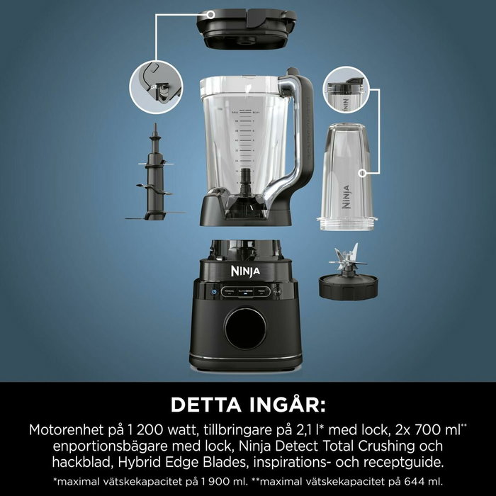 Ninja Detect Power Pro TB301EU - Noir