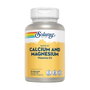Solaray Calcium & Magnesium with Vitamin D2, 90 capsules