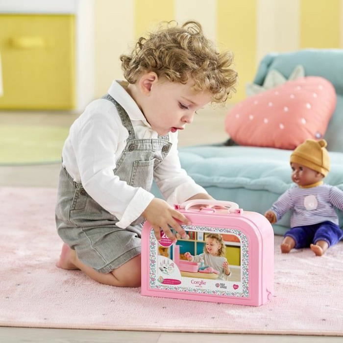 Corolle Ma Valise Beauté - 20 accessoires de coiffure et maquillage