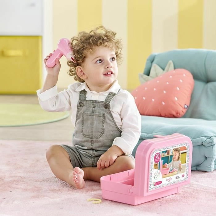 Corolle Ma Valise Beauté - 20 accessoires de coiffure et maquillage