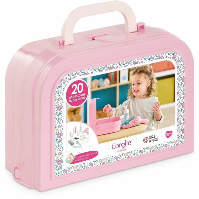 Corolle Ma Valise Beauté - 20 accessoires de coiffure et maquillage