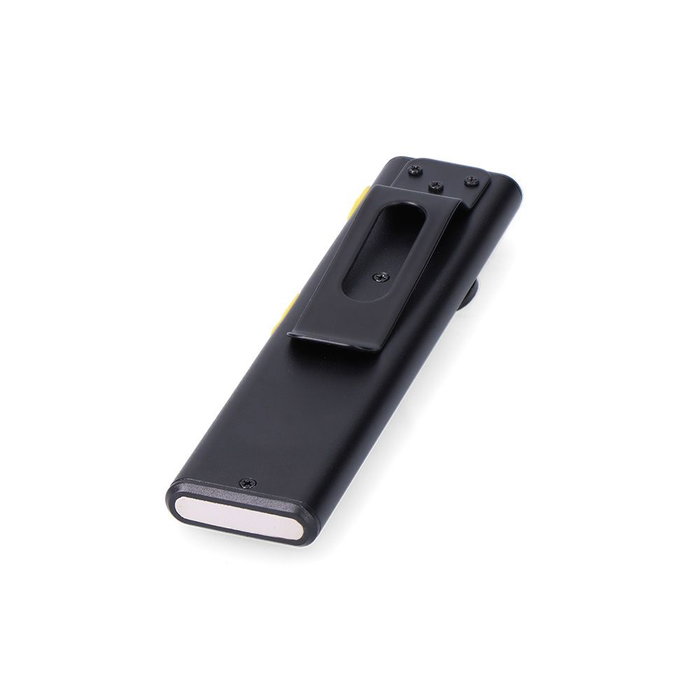 Edm Shadow Lampe Torche LED Ultra Slim Aluminium IP44 5W 8 Modes USB-C 300lm 500lm 25x16x102mm