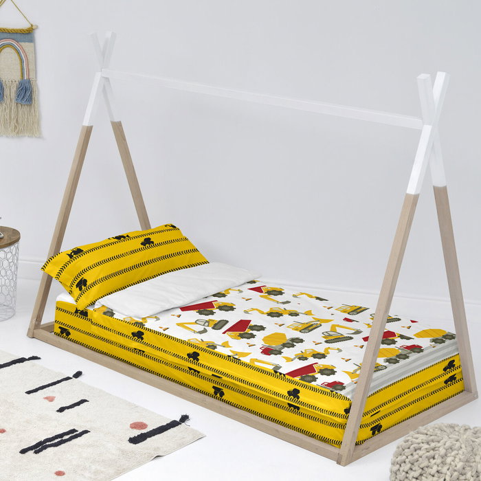 Couette rembourrée HappyFriday Mr Fox Machinery Multicouleur 42 x 20 x 50 cm