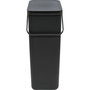 Brabantia Sort & Go Poubelle 40l Gris foncé
