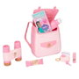 JAKKS PACIFIC Sac à Dos de Voyage Princeses Disney avec Jouets Inclus : Jumelles, Casque Audio, Bouteille d'Eau, Barre Protéinée et Baume à Lèvres