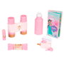 JAKKS PACIFIC Sac à Dos de Voyage Princeses Disney avec Jouets Inclus : Jumelles, Casque Audio, Bouteille d'Eau, Barre Protéinée et Baume à Lèvres