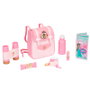 JAKKS PACIFIC Sac à Dos de Voyage Princeses Disney avec Jouets Inclus : Jumelles, Casque Audio, Bouteille d'Eau, Barre Protéinée et Baume à Lèvres