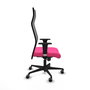 Piqueras y Crespo Chaise de Bureau Albacete Rose et Noir