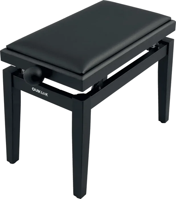QUIKLOK Banquette Piano Deluxe Pb100 Bois Noir Mat QUIKLOK Banquette Piano Deluxe Pb100 Bois Noir Mat