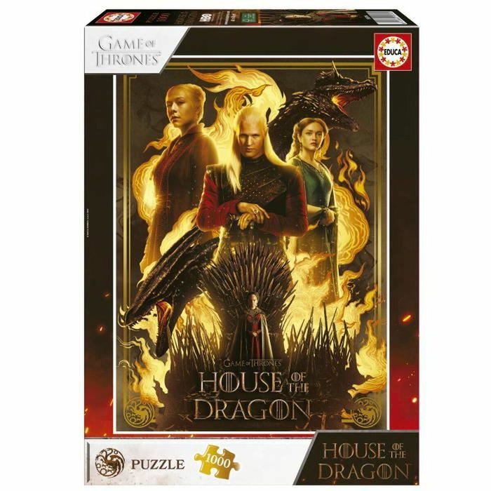 Educa Puzzle House of the Dragon 1000 pièces Educa Puzzle House of the Dragon 1000 pièces