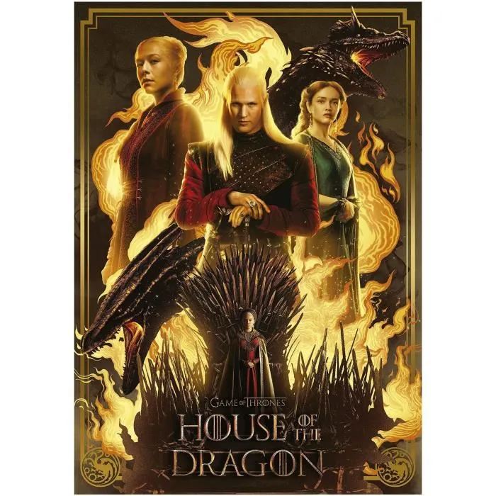 Educa Puzzle House of the Dragon 1000 pièces Educa Puzzle House of the Dragon 1000 pièces
