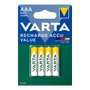Varta Pile Rechargeable Accu AAA HR03 800mAh NiMH Blister 4 Unités (LR03)