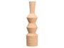 Giftdecor Jarron Geometrique 60 cm Ceramique Marron (Set de 4)